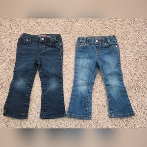 Pair of childrens place Toddler 2T boot cut Jeans